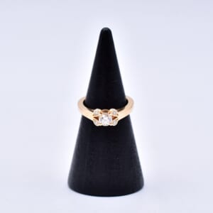 カルティエ バレリーナ ソリテール ダイヤ リング Au750PG 0.23ctD #43 買取実績【買取日：2026年3月12日】