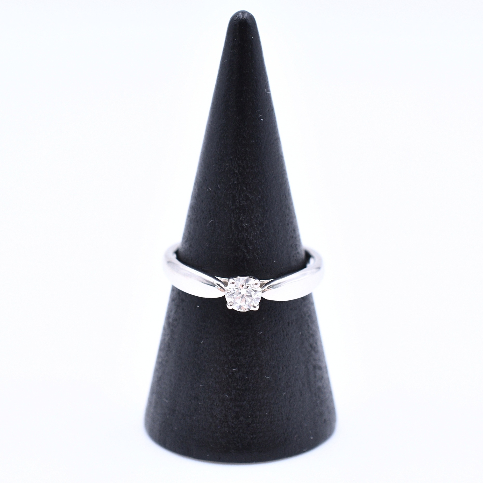 ティファニー ハーモニー ダイヤ リング Pt950 D0.23ct SAランク