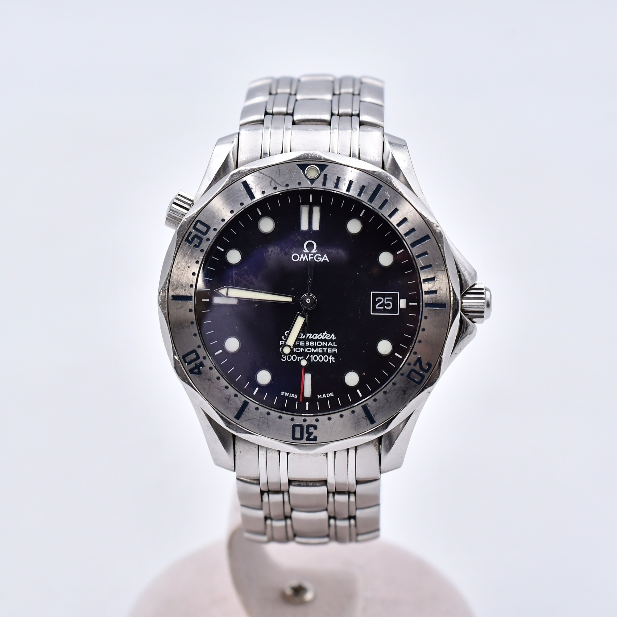 オメガ シーマスター300 プロフェッショナル 黒文字盤 SS/AT Bランク