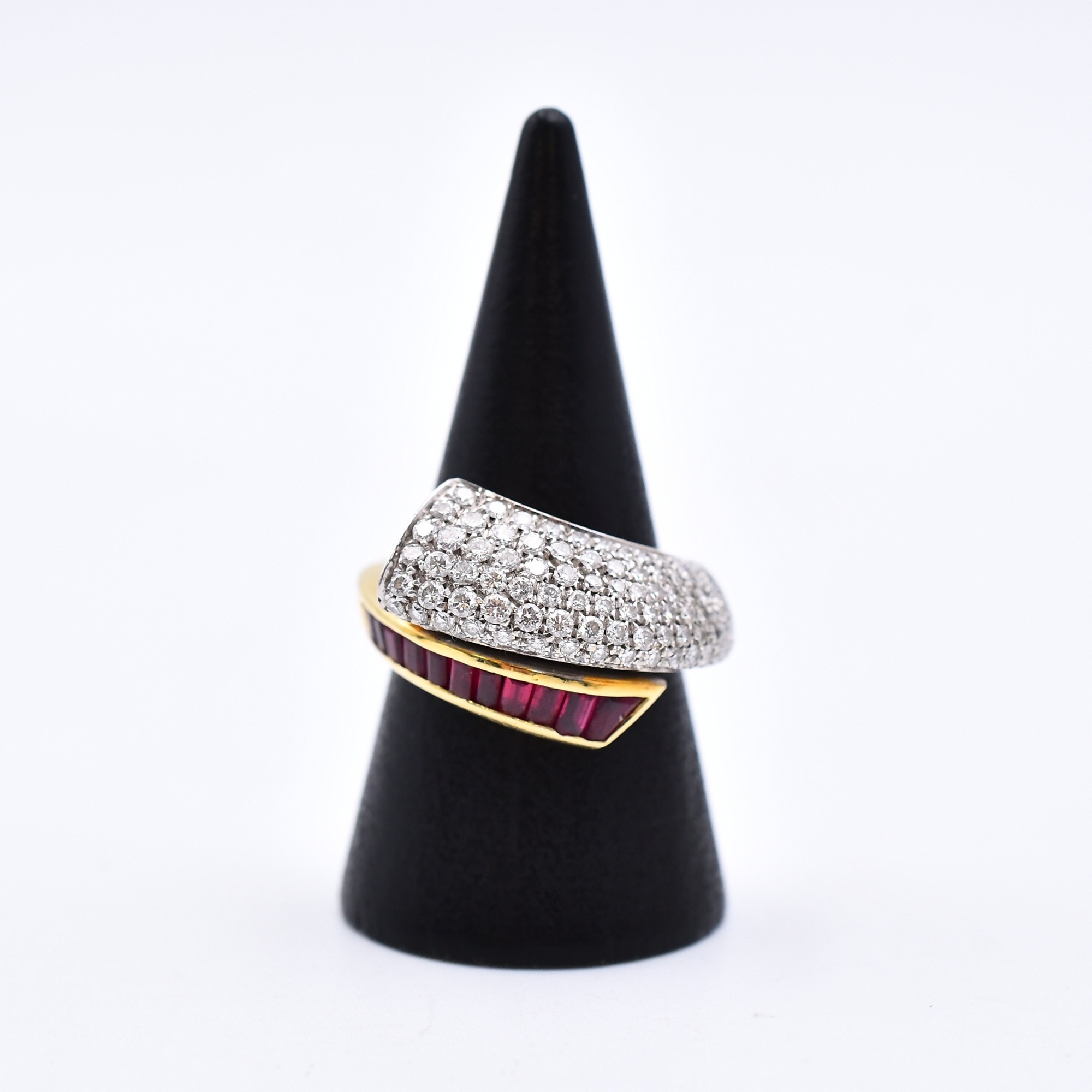 ピキョッティ ルビーダイヤリング 750 R1.20ct D1.05ct Bランク