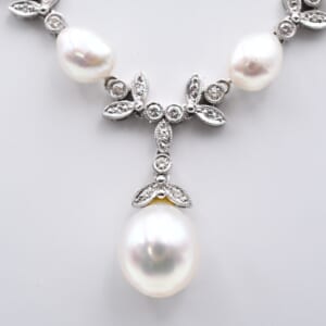 パールダイヤネックレス 750 2.20ct 7.5 12.0ｍｍ 買取実績【買取日：2026年3月12日】