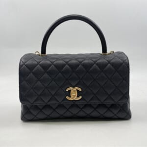 シャネル ココハンドル29 キャビアスキン ゴールド金具 ブラック 買取実績【買取日：2026年3月3日】