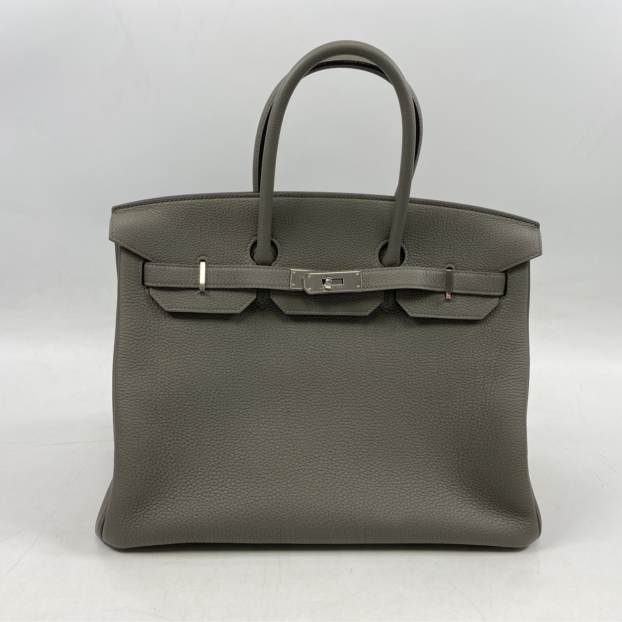 エルメス バーキン35 グリメイヤー トゴ SV金具 U刻印 ABランク
