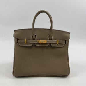 エルメス バーキン25 エトゥープ トゴ GD金具 K刻印 買取実績【買取日：2026年3月3日】
