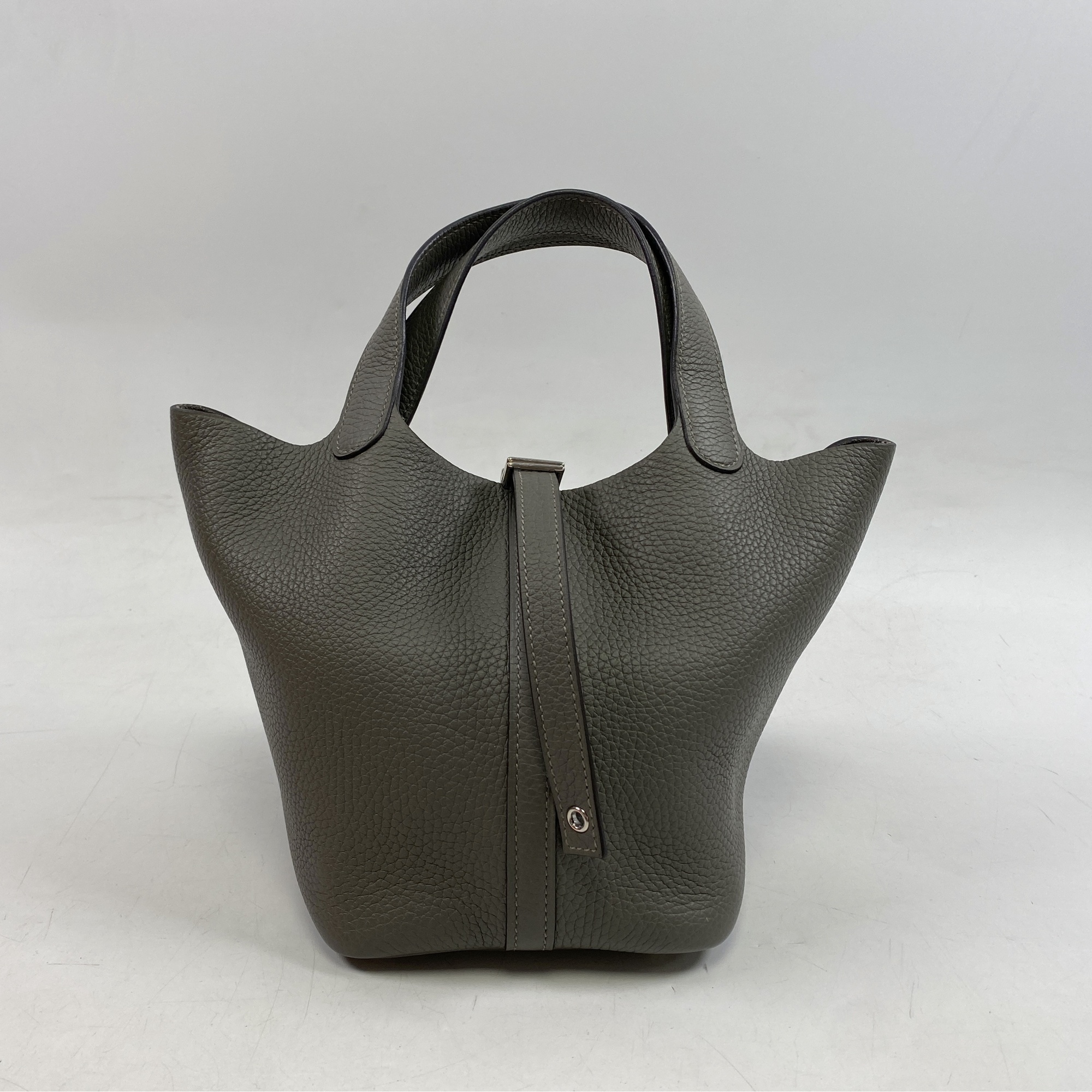 エルメス ピコタンロックPM グリメイヤー トリヨン SV金具 U刻印 Bランク