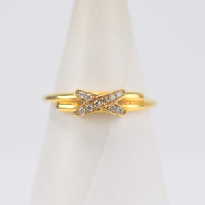 ショーメ リアン ドゥ ショーメ プルミエ ダイヤリング Au750YG #48 買取実績【買取日：2026年3月11日】