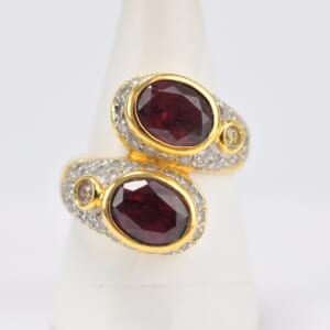 ポンテヴェキオ 色石ダイヤリング 750 5.05 0.26 D1.05 買取実績【買取日：2026年3月5日】