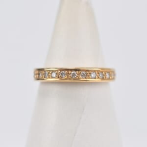 ポンテヴェキオ ダイヤリング K18 0.10