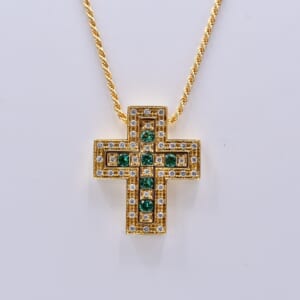 ダミアーニ ベルエポック S エメラルド ダイヤ ネックレス 750YG 買取実績【買取日：2026年3月8日】