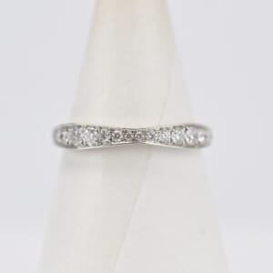 ハリー・ウィンストン パヴェウェーブバンドダイヤリング Pt950 ＃10 買取実績【買取日：2026年3月7日】