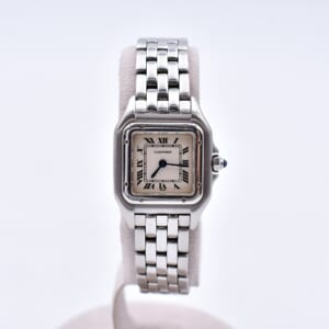 カルティエ パンテールSM クラシック＆フィガロウォッチ アイボリー文字盤 SS/QZ W25033P5