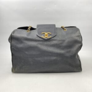 シャネル スーパーモデル トートバッグ 黒 ラム シール 買取実績【買取日：2026年3月3日】