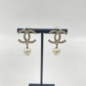 シャネル ココマーク ラインストーンパールピアス B21B 買取実績【買取日：2026年3月5日】