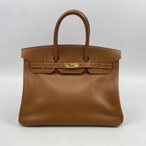 エルメス バーキン35 ゴールド クシュベル GD金具 □C刻印 買取実績【買取日：2026年3月3日】