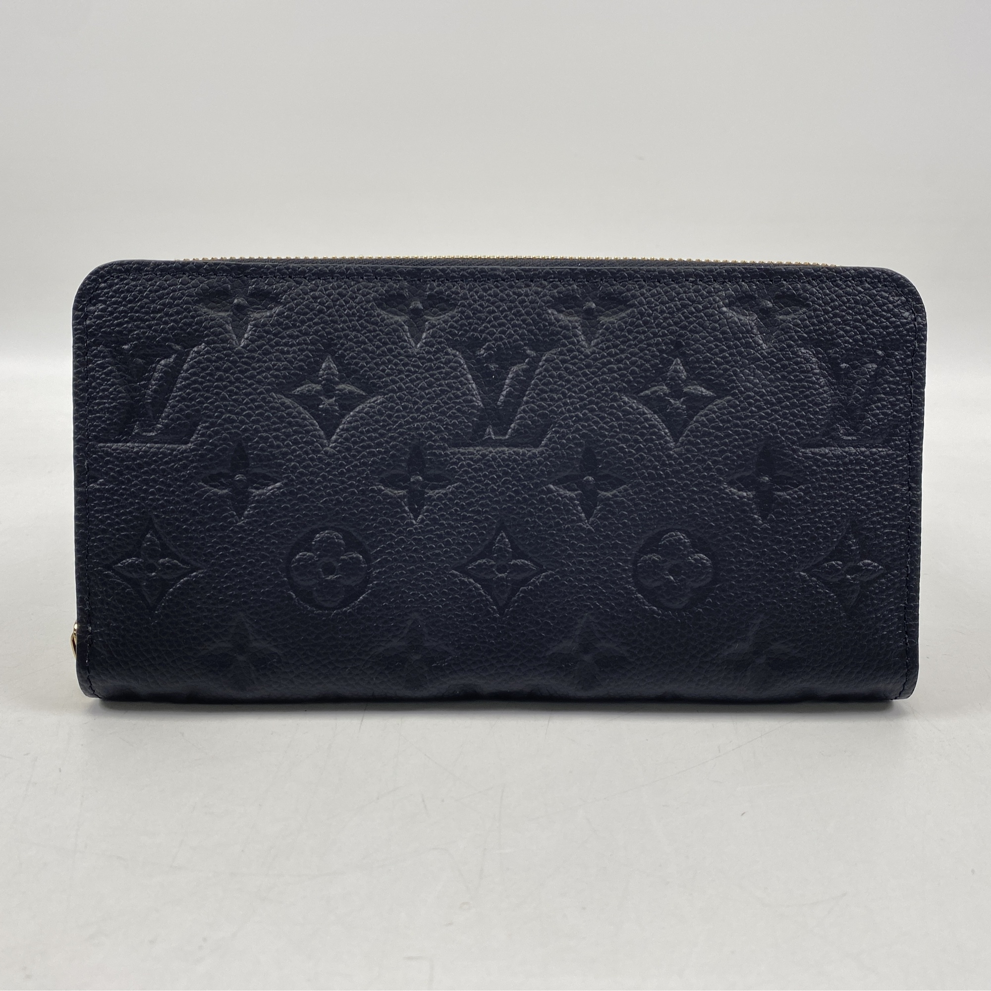 ルイ・ヴィトン モノグラムアンプラント ジッピーウォレット ノワール ICチップ Sランク