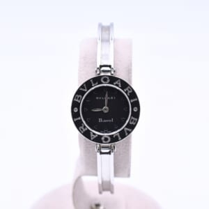 ブルガリ ビーゼロワン 黒文字盤 SS/QZ BZ22S