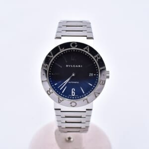 ブルガリ ブルガリブルガリ 黒文字盤 SS/AT BB38SS