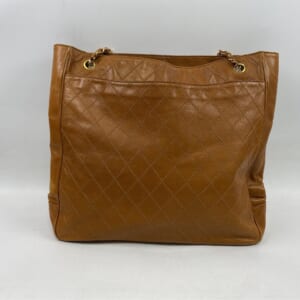 シャネル ビコローレ チェーンショルダーバッグ ブラウン