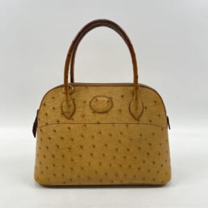 エルメス ボリード31 オーストリッチ GD金具 ゴールド □A刻印 買取実績【買取日：2026年3月5日】