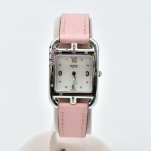 エルメス ケープコッドPM シェル文字盤 SS×レザー/QZ CC1.233 買取実績【買取日：2026年3月1日】