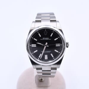 ロレックス オイスターパーペチュアル 黒文字盤 SS/AT 124300 買取実績【買取日：2026年3月1日】