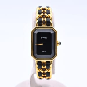 シャネル プルミエール 黒文字盤 GP×革/QZ 買取実績【買取日：2026年3月5日】