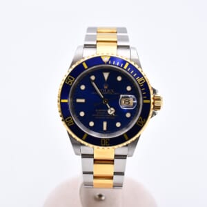 ロレックス サブマリーナー 青文字盤 SS×YG/AT 16613