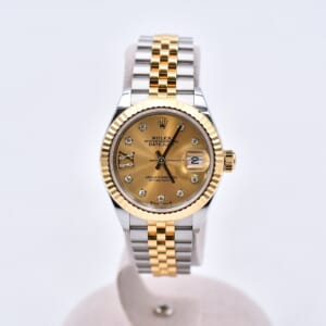 ロレックス デイトジャスト IX/9Pスターダイヤ シャンパン文字盤 ジュビリーブレス SS×YG/AT 279173 買取実績【買取日：2026年3月7日】
