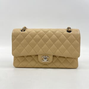 シャネル マトラッセ25 Wチェーン Wショルダーバッグ キャビアスキン ベージュ SV金具 買取実績【買取日：2026年3月3日】