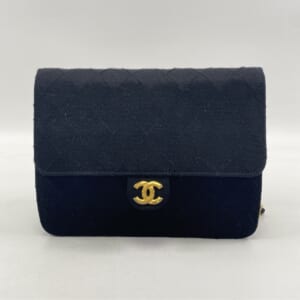シャネル マトラッセ プッシュロック コットン 黒 GD金具 買取実績【買取日：2026年3月3日】