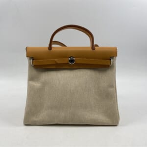 エルメス エールバッグPM ビスキュイ トワルアッシュ×ボックスカーフ SV金具 □G刻印 買取実績【買取日：2026年3月2日】