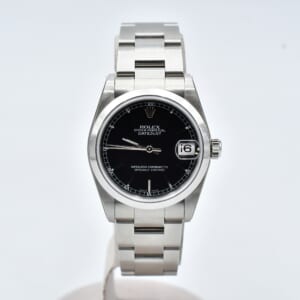 ロレックス デイトジャスト 黒文字盤 SS/AT 78240 買取実績【買取日：2026年3月5日】