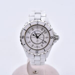 シャネル J12 12PD 白文字盤 CE/QZ H1628 買取実績【買取日：2026年3月6日】