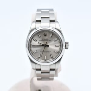 ロレックス オイスターパーペチュアル シルバー文字盤 SS/AT 176200 買取実績【買取日：2026年3月4日】