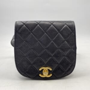 シャネル マトラッセ ウエストバッグ 黒 ラムスキン GD金具 買取実績【買取日：2026年3月4日】