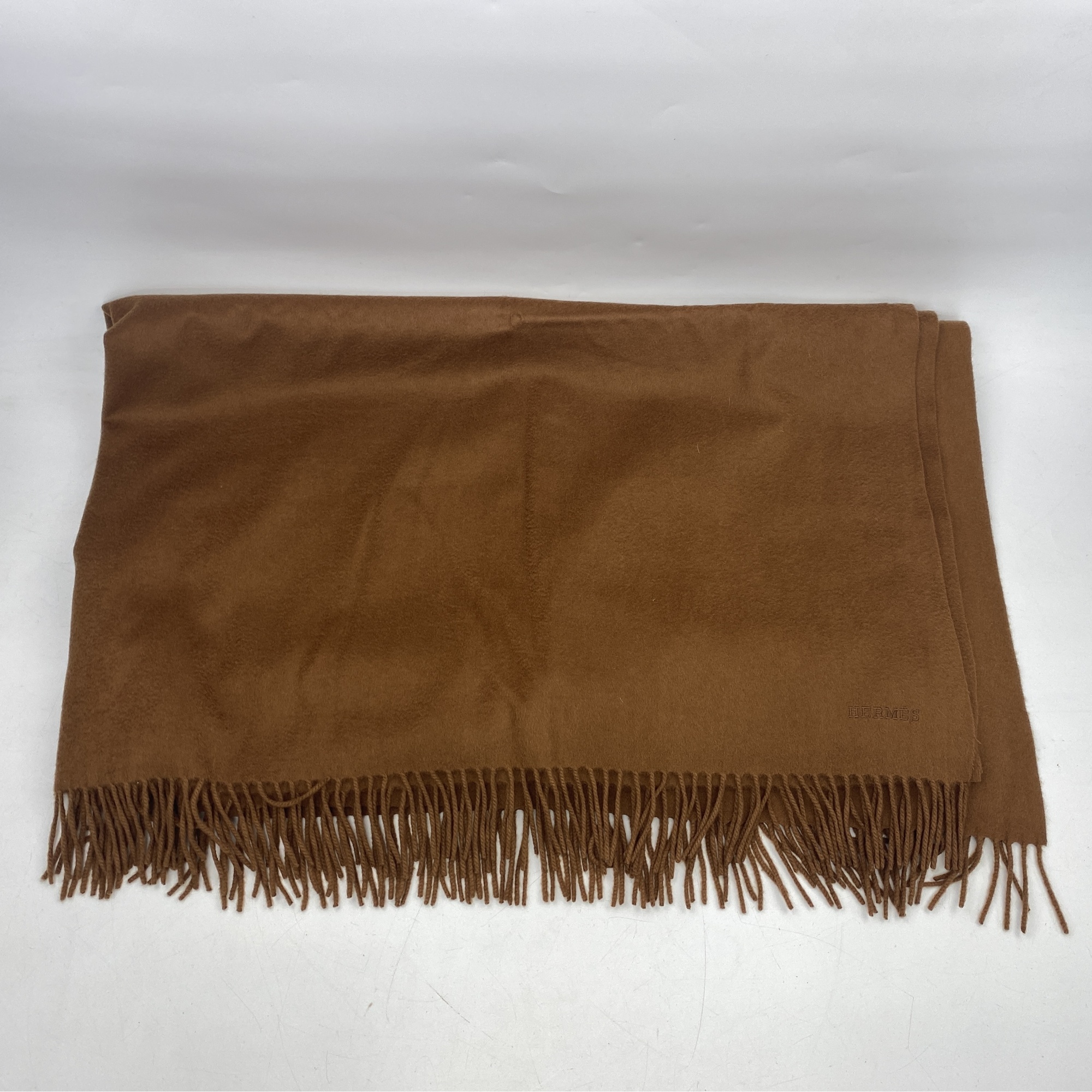 エルメス 大判ストール 180×90 ブラウン カシミア 買取実績【買取日