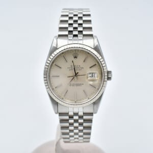 ロレックス デイトジャスト 16233 アイボリーピラミッドローマン文字盤