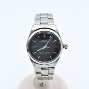 ロレックス オイスターパーペチュアル 黒文字盤 SS/AT 1002 買取実績【買取日：2026年3月5日】