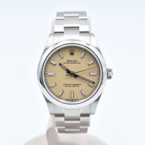 ロレックス オイスターパーペチュアル31 ベージュ文字盤 SS/AT 277200 買取実績【買取日：2026年3月2日】