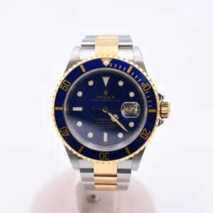 ロレックス サブマリーナーデイト 青文字盤 SS×YG/AT 16613LB 買取実績【買取日：2026年3月2日】