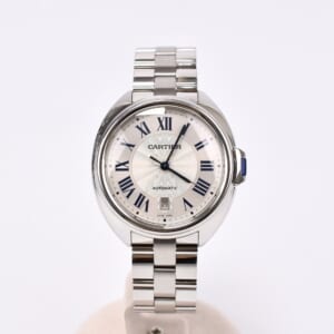 カルティエ クレドゥカルティエ シルバー文字盤 SS/AT ケア確認 WSCL0007 買取実績【買取日：2026年3月14日】