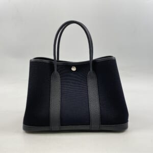 エルメス ガーデンパーティTPM 黒 トワルオフィシエ×ネゴンダ SV金具 B刻印 買取実績【買取日：2026年3月5日】