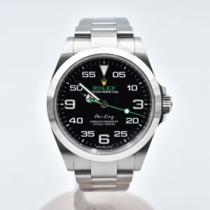 ロレックス エアキング 黒文字盤 SS/AT 126900 買取実績【買取日：2026年3月1日】