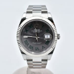 ロレックス デイトジャスト スレート文字盤 オイスターブレス SS×WG/AT 126334 買取実績【買取日：2026年3月1日】