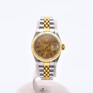 ロレックス デイトジャスト シャンパン文字盤 SS×YG/AT 69173 買取実績【買取日：2026年3月5日】