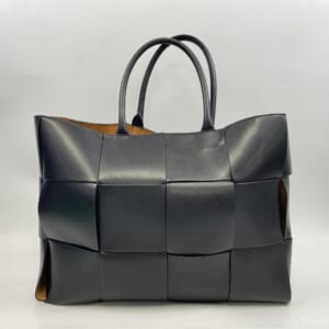 ボッテガヴェネタ アルコトート ラージ 黒×ブラウン レザー×スエード