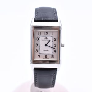 ジャガー・ルクルト レベルソクラシック シルバー文字盤 SS×社外ベルト/手巻き イニシャル入り QA250802 買取実績【買取日：2026年3月7日】