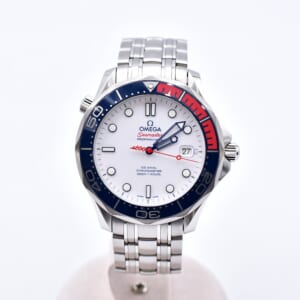 オメガ シーマスター300 007リミテッドエディション 白文字盤 SS×ナイロン/AT 212.32.41.20.04.001