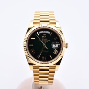 ロレックス デイデイト グリーンオンブレ文字盤 YG/AT 228238