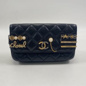 シャネル ココクリップ チェーンウォレット ブラック ラムスキン GD金具 買取実績【買取日：2026年3月3日】